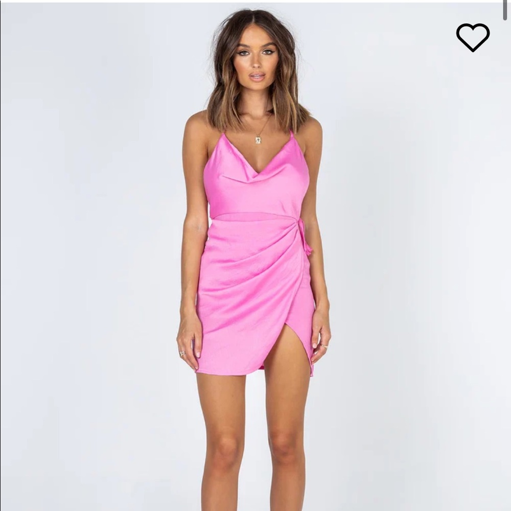 Princess Polly Ensley Mini Dress- Pink